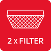 Carbon filters : 2