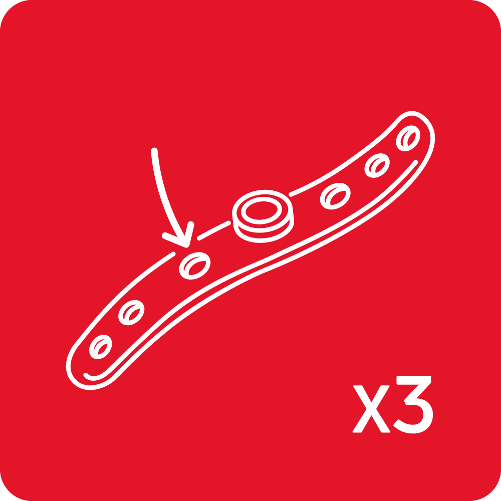 Number of spray arms - 3