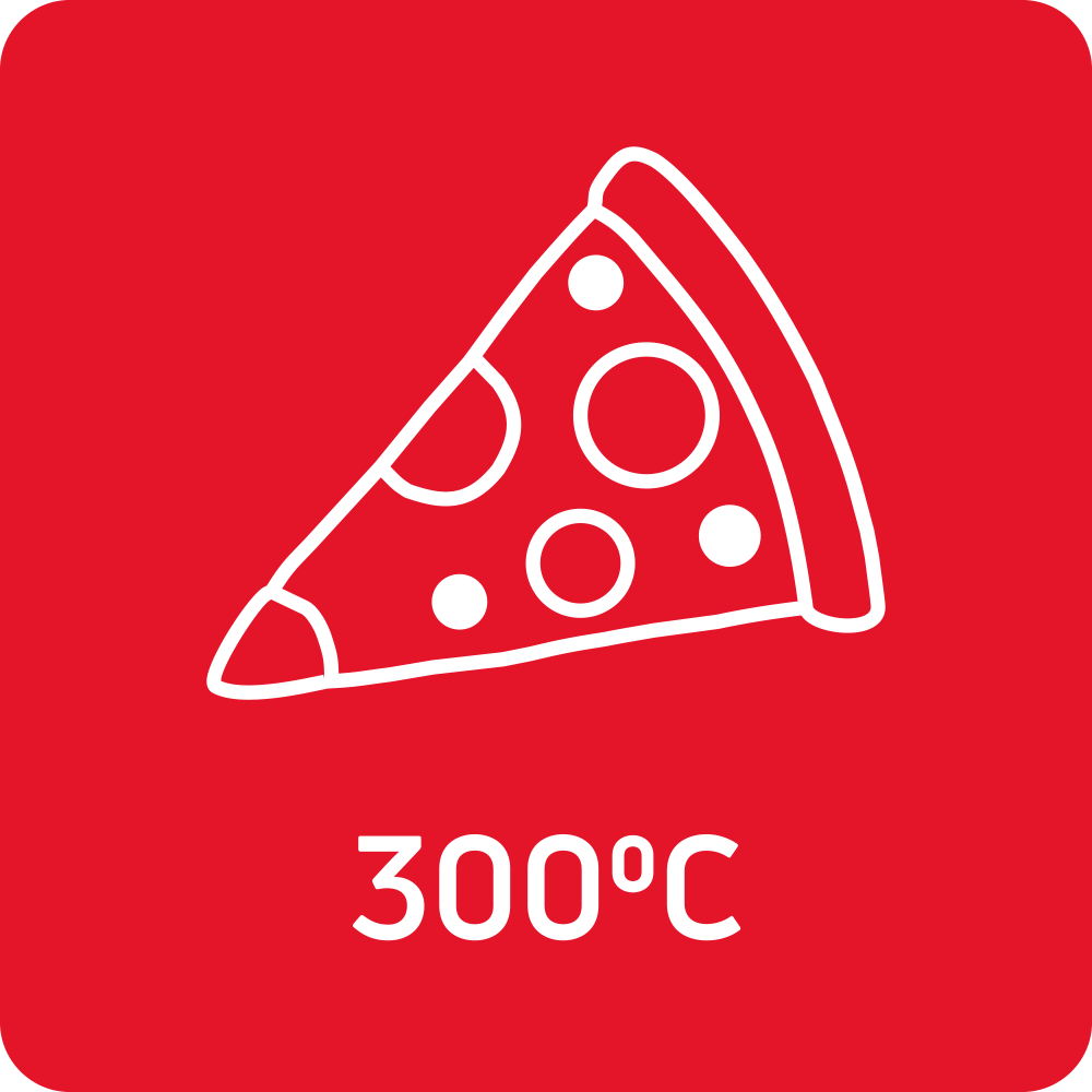 Pizza 300°C function