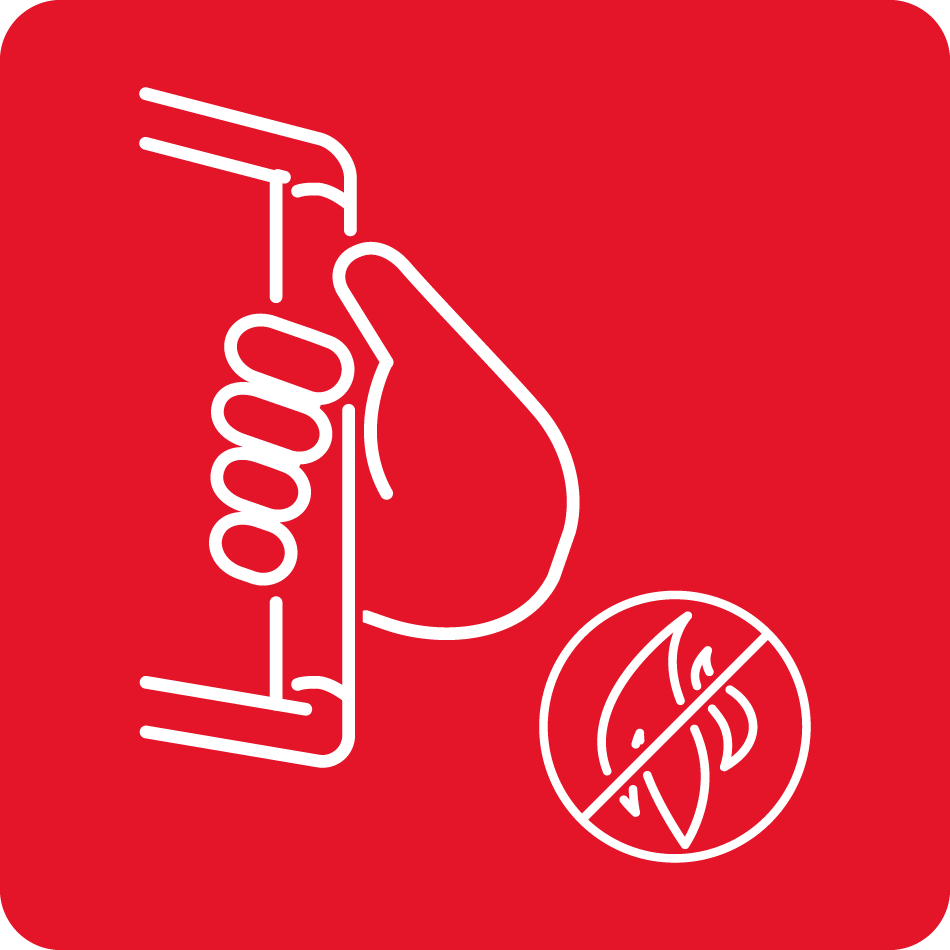Cool-touch handle